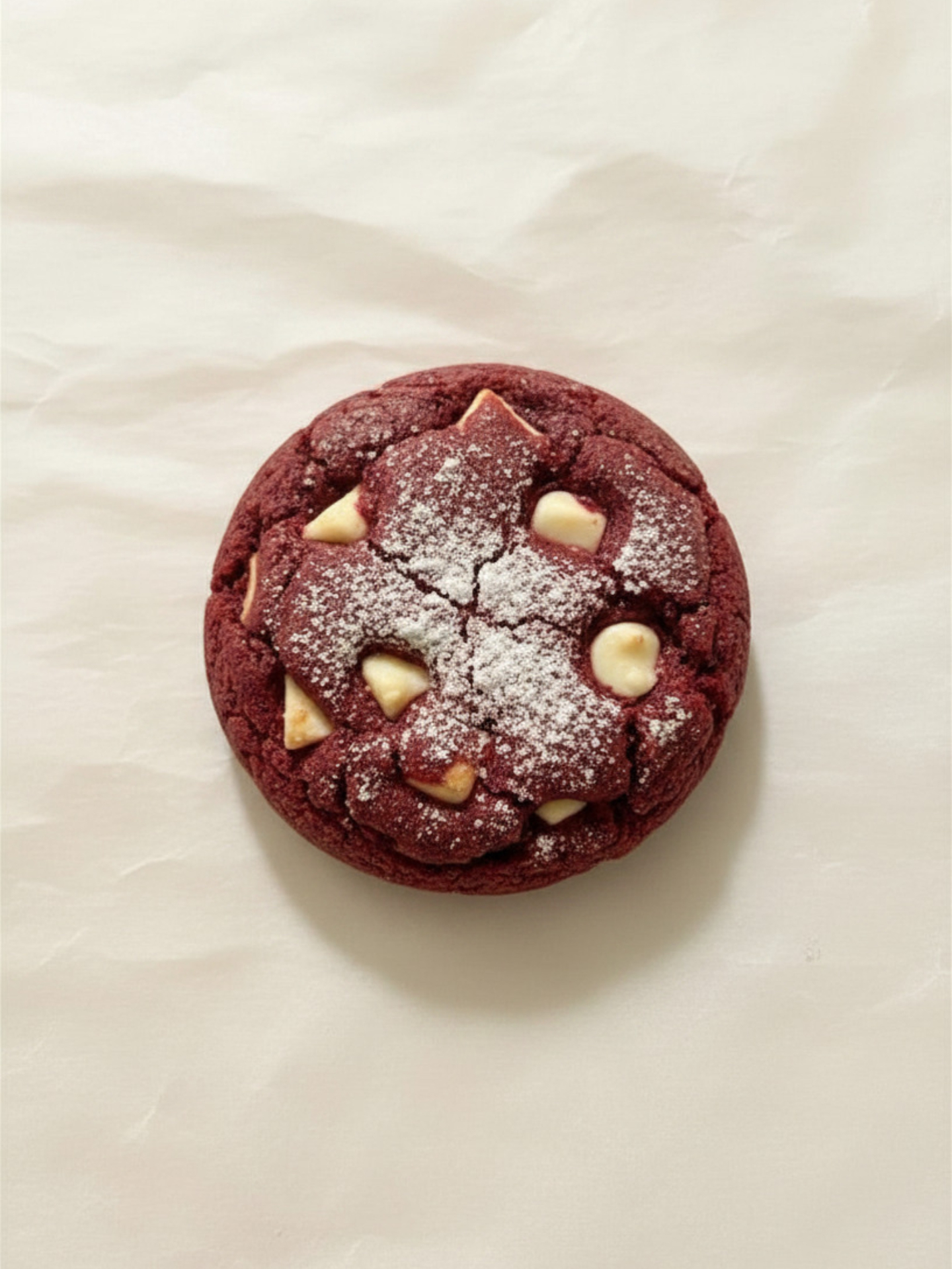 Crimson Velvet Cake Cookie
